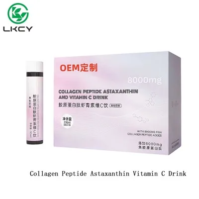 Collagen Peptide Astaxanthin Vitamin C Drink